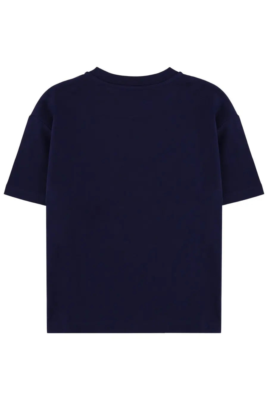 A.P.C women’s navy blue short-sleeved cotton shirt perfect for casual wear in a classic fit