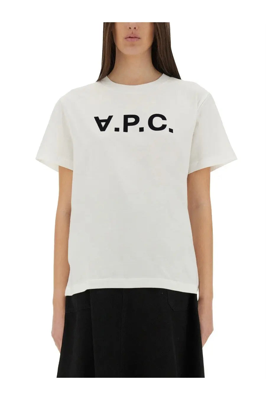 A.p.c women’s white shirt made of cotton featuring a classic design for casual and smart wear