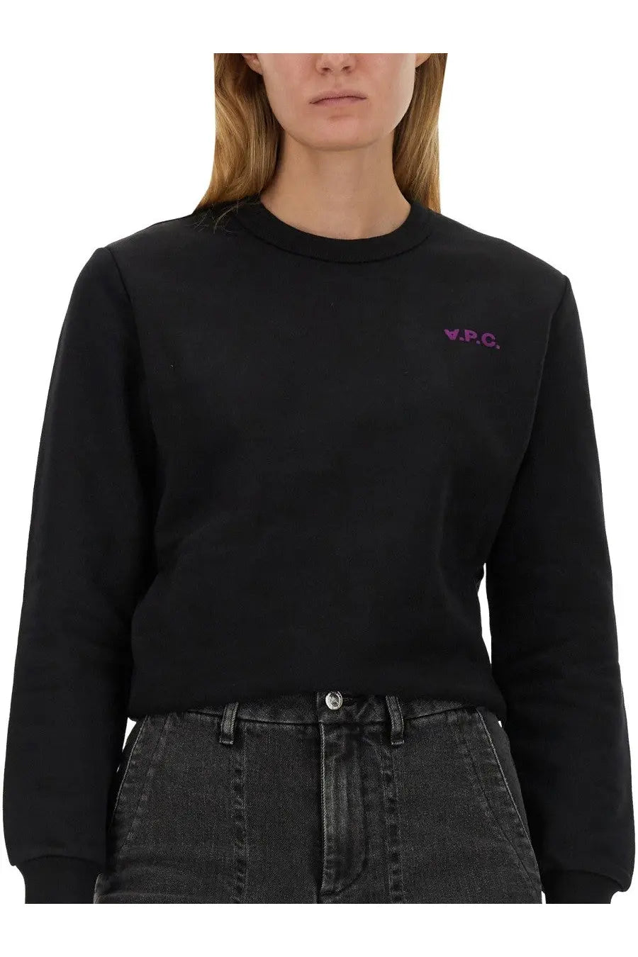 A.P.C Women's Sweatshirt Black, view 4