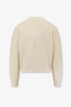 A.P.C Women's Wool Blend Sweater White, view 2