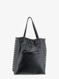 Zanellato Women's Spasso Leather Shopping Bag Black