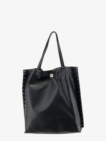 Zanellato Women's Spasso Leather Shopping Bag Black