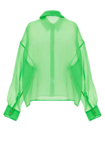 A.W.A.K.E. MODE - A.W.A.K.E. MODE - Organdy 80s shirt - Women’s Tops