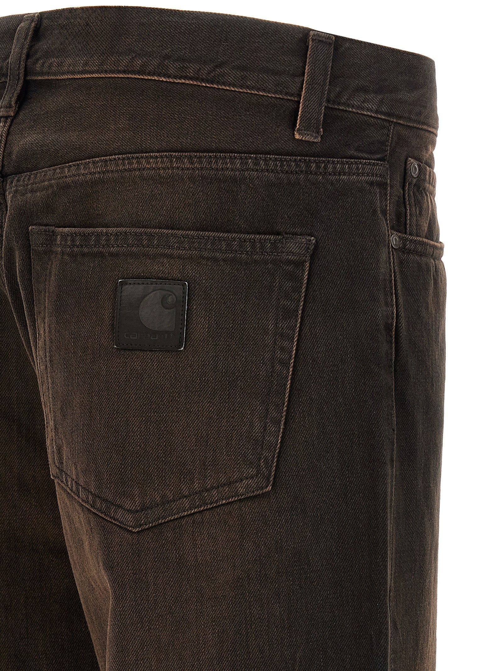 Carhartt Wip Aaron Jeans Brown