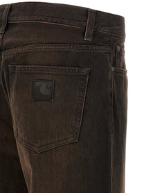Carhartt Wip Aaron Jeans Brown