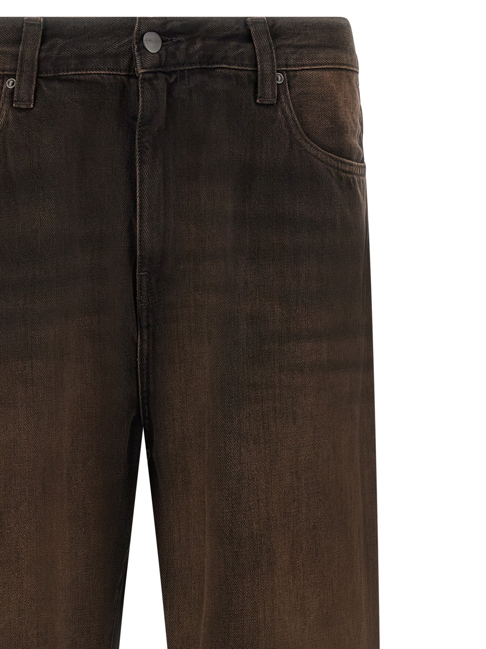 Carhartt Wip Aaron Jeans Brown