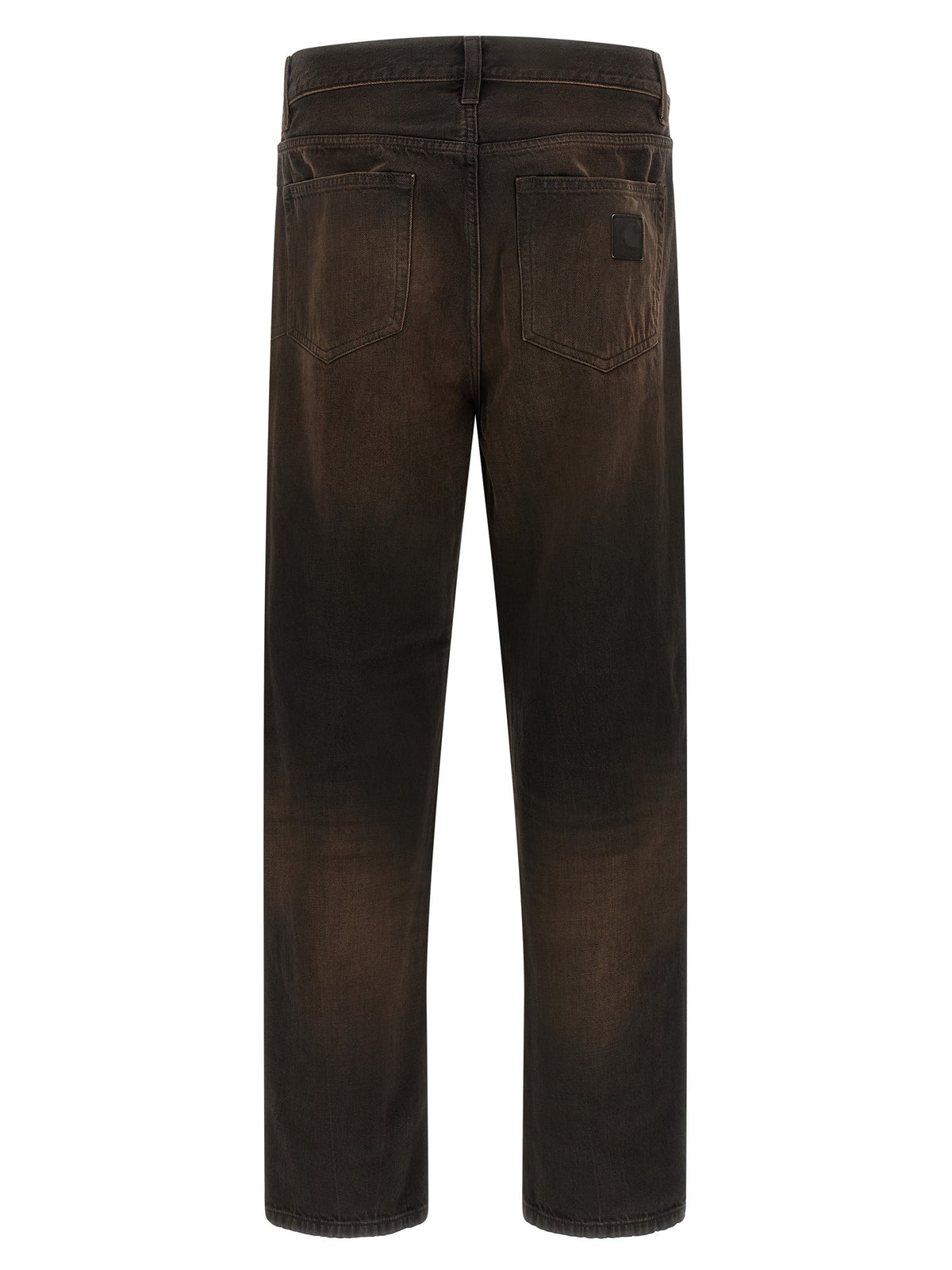 Carhartt Wip Aaron Jeans Brown, view 2