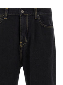 Carhartt Wip Aaron Jeans Black, view 3