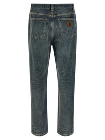 Carhartt Wip Aaron Pants Jeans Grey