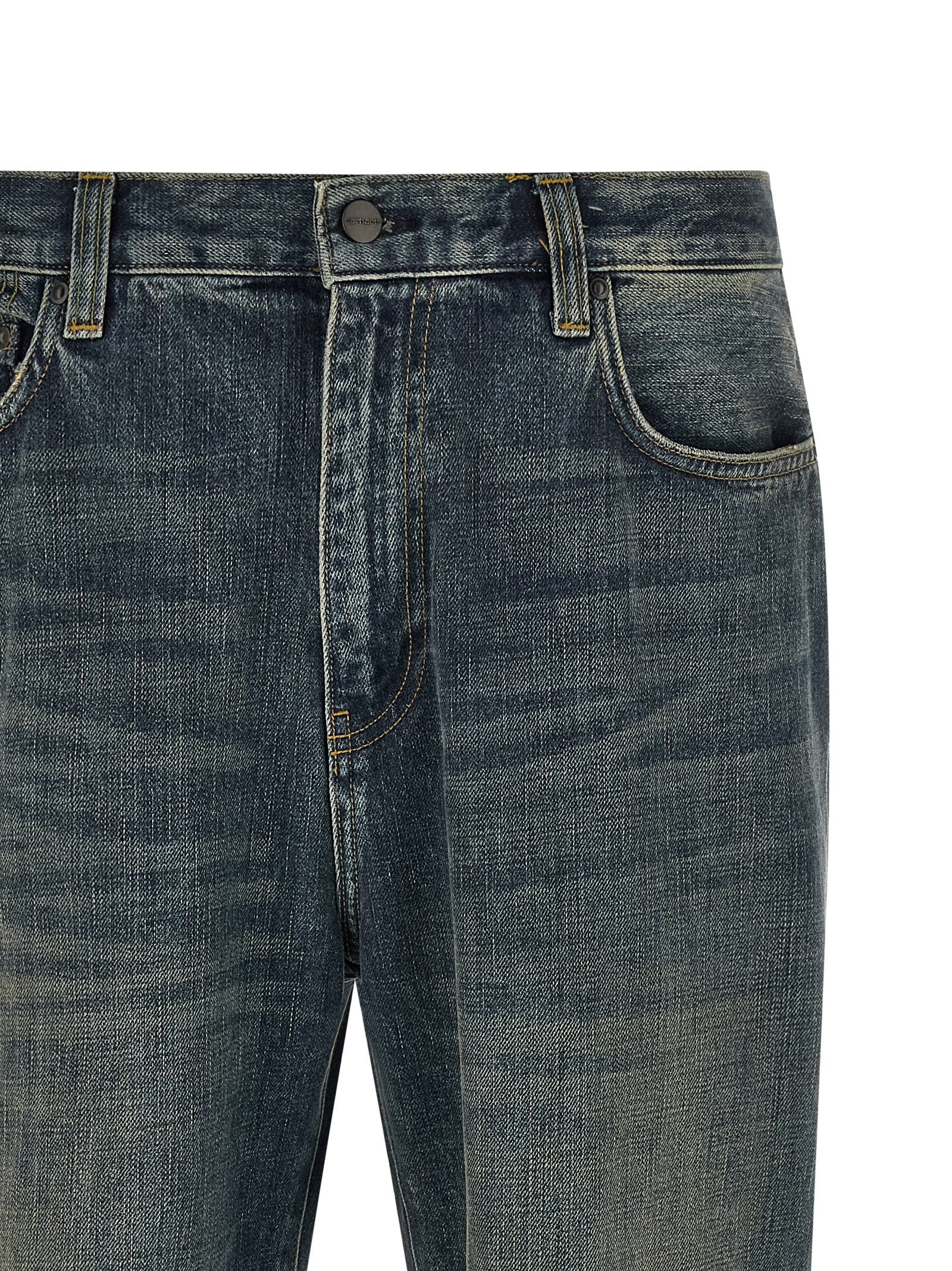 Carhartt Wip Aaron Pants Jeans Grey
