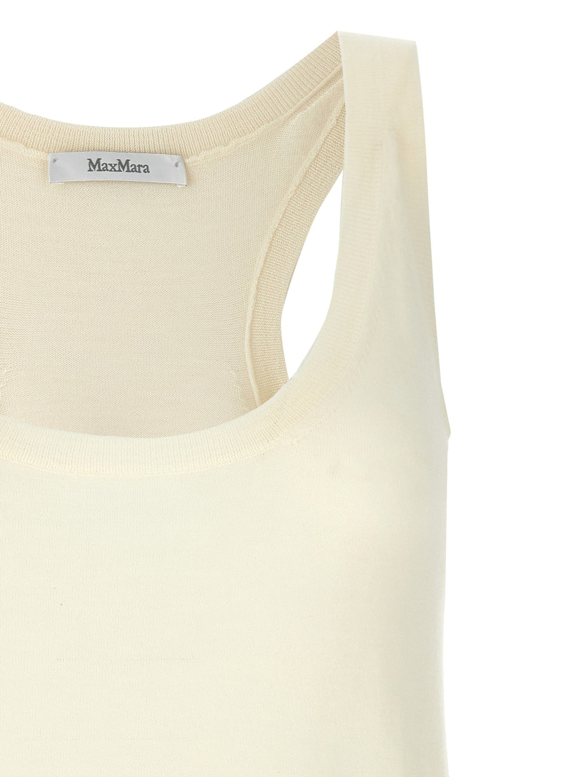 Max Mara Abbono Top White
