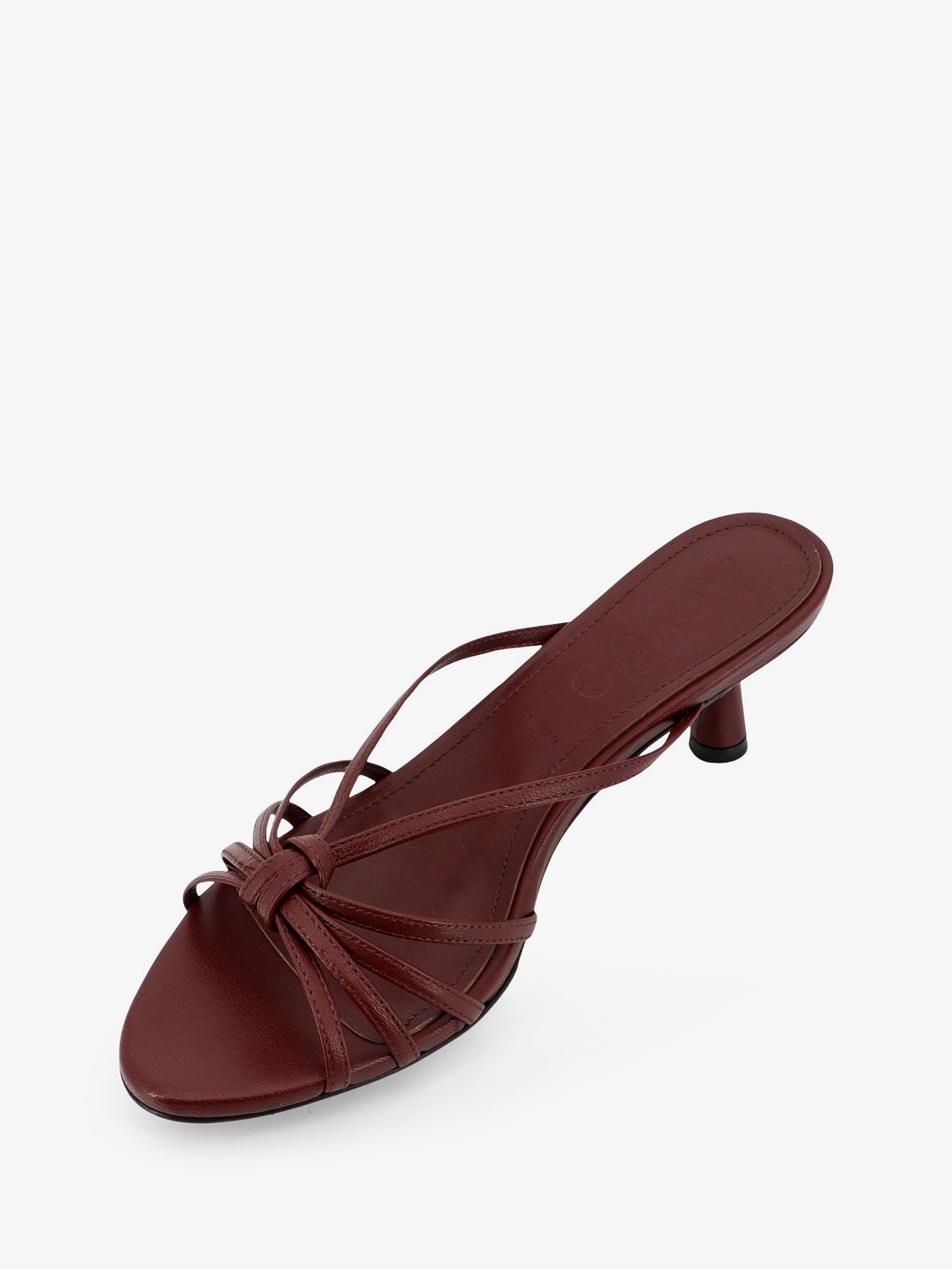 Aeyde Women's Abby Leather Sandals Gold