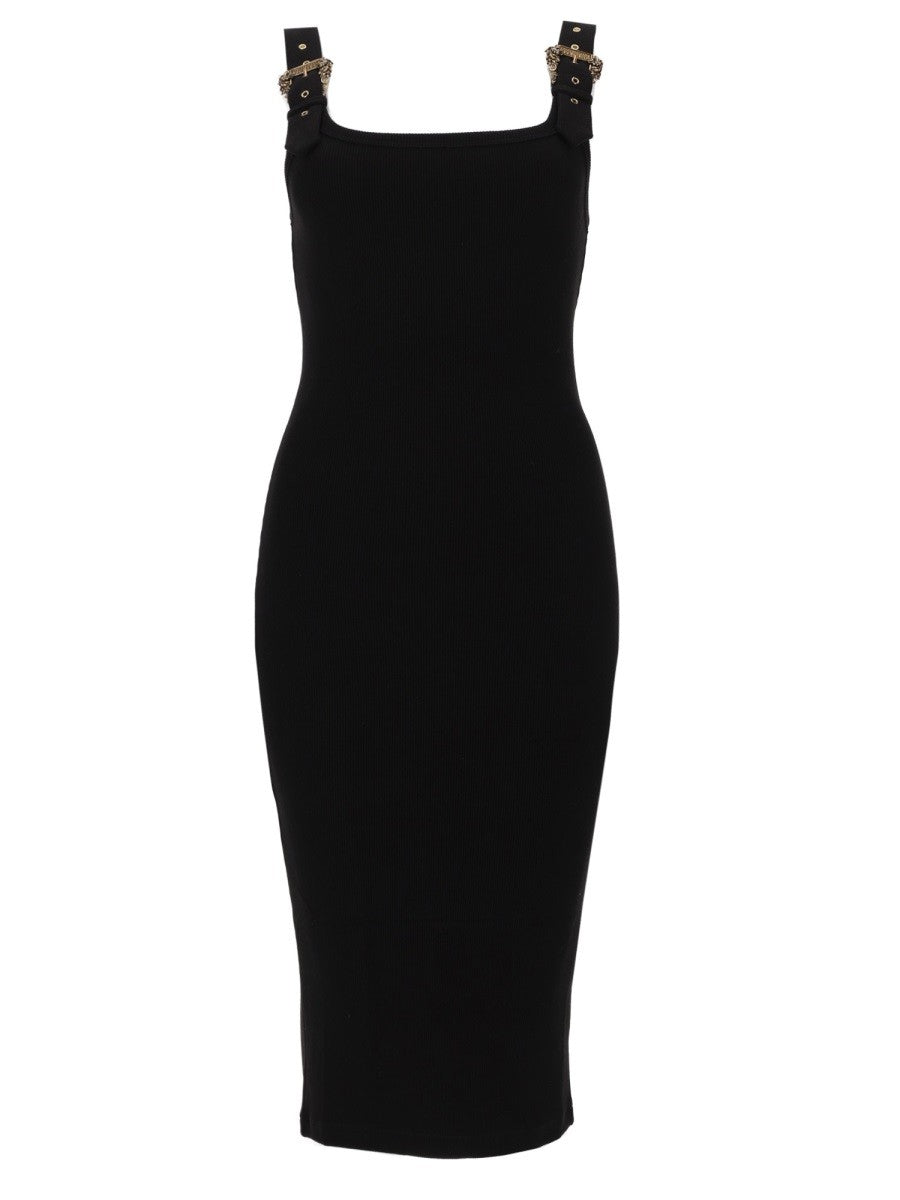 Versace Jeans Couture Women's Abito Tubino Black