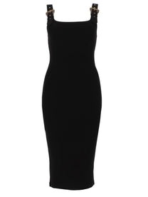 Versace Jeans Couture Women's Abito Tubino Black