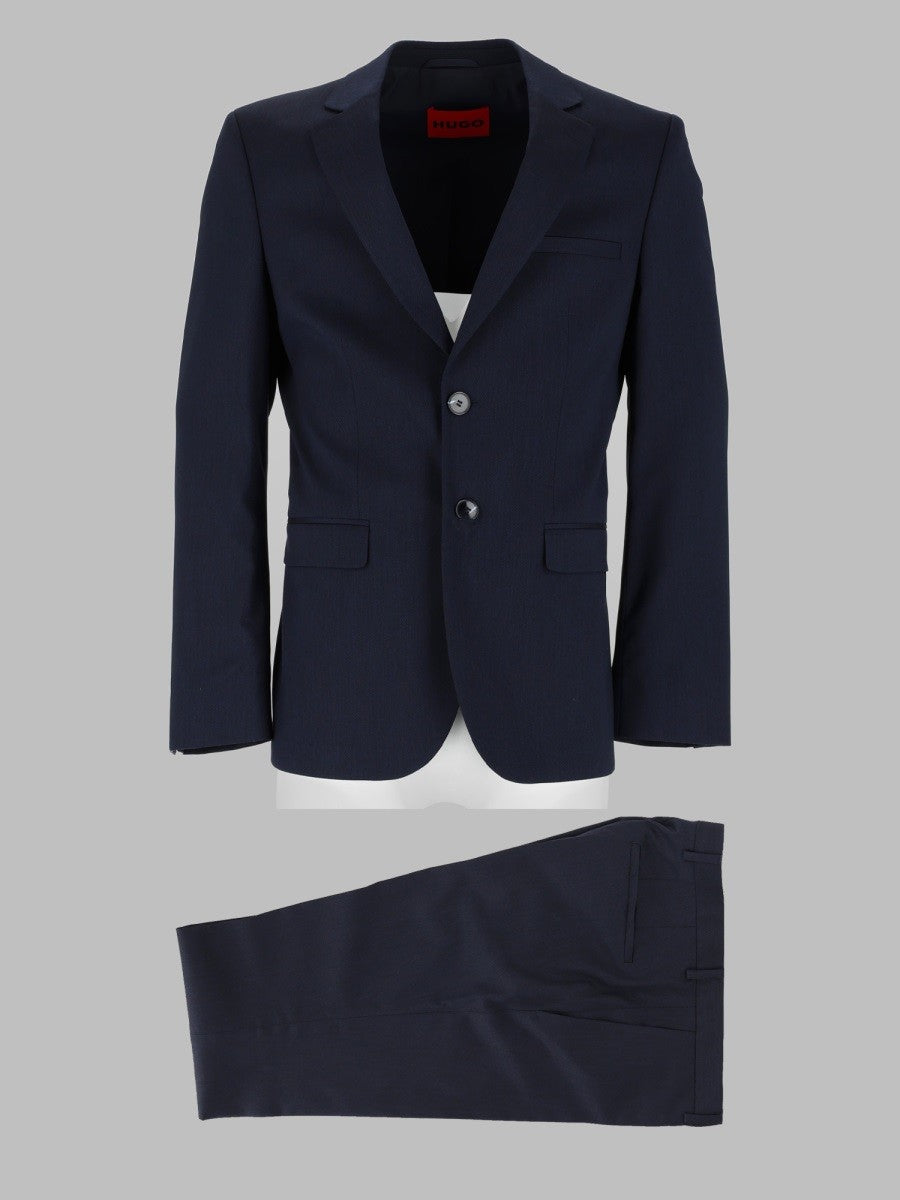 HUGO BOSS Men's Abito Arti Hesten Blue
