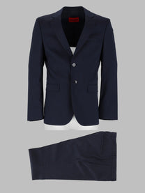 HUGO BOSS Men's Abito Arti Hesten Blue