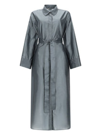 S MAX MARA Women's Abito Chemisier Anna Blue