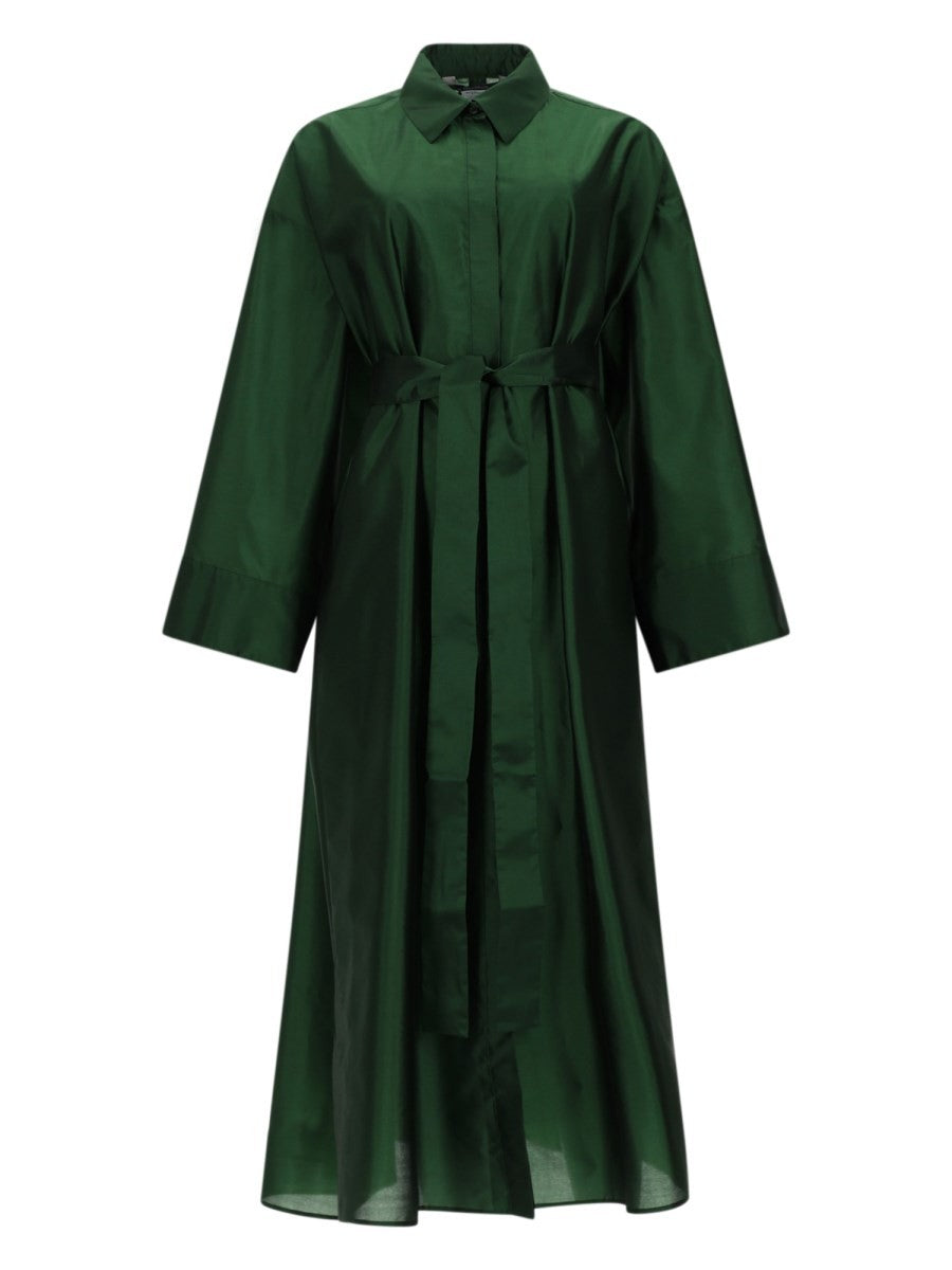 S MAX MARA Women's Abito Chemisier Anna Green