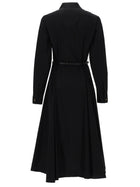 Max Mara Studio Women's Poplin Chemisier Dress Black