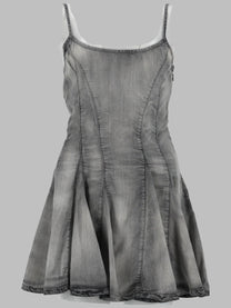 Diesel Women's Abito Corto DE Spoky Grey