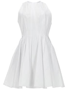 Sportmax Women's Cotton Short Dress White