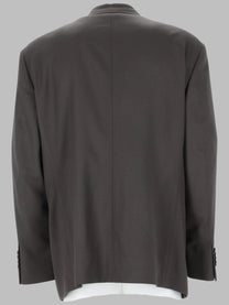 Giorgio Armani Men's Abito Doppiopetto over in Lana Grey