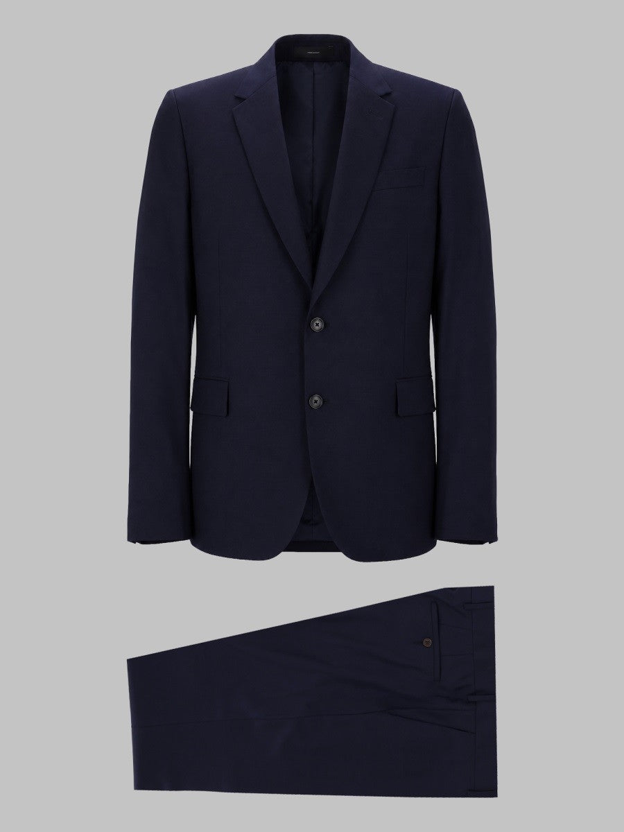 Paul Smith Men's Abito Due Pezzi in Lana Blue