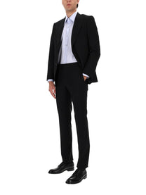 Tom Ford Men's Abito Grand Overcheck Shelton Black