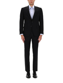 Tom Ford Men's Abito Grand Overcheck Shelton Black
