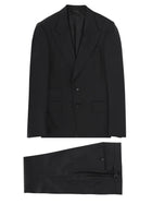Tom Ford Men's Grand Overcheck Shelton Suit Black
