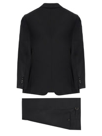 Tom Ford Men's Abito Grand Overcheck Shelton Black