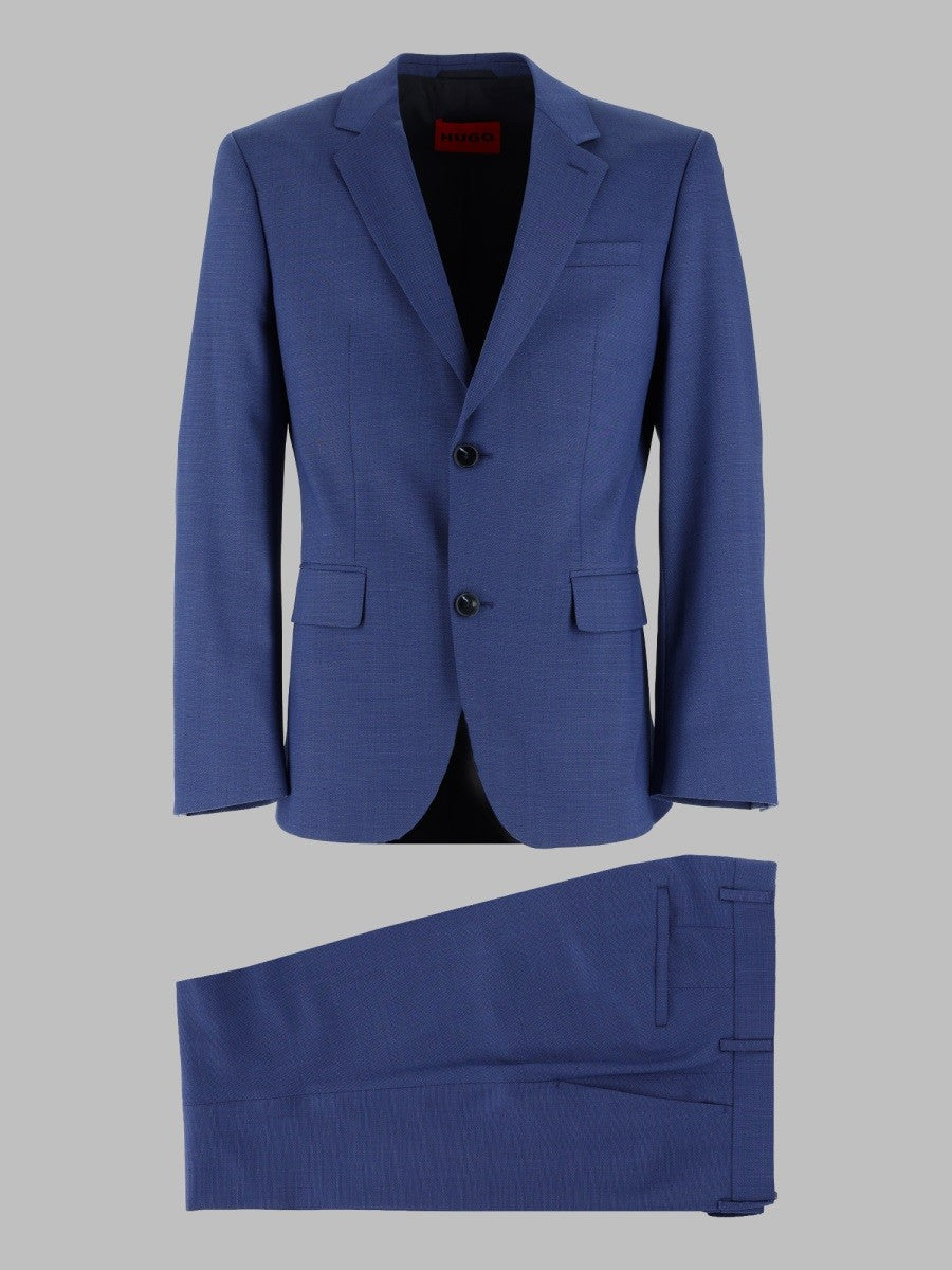HUGO BOSS Men's Abito Henry Getlin Blue
