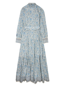 Mc2 Saint Barth Women's Abito Jensen in Cotone Blue