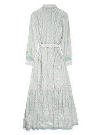 Mc2 Saint Barth Women's Abito Jensen in Cotone Green