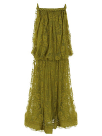 Zimmermann Women's Luna Dress Green, view 3