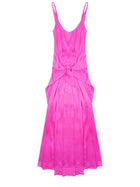 JW Anderson Women's Long Dress with Knot Blue