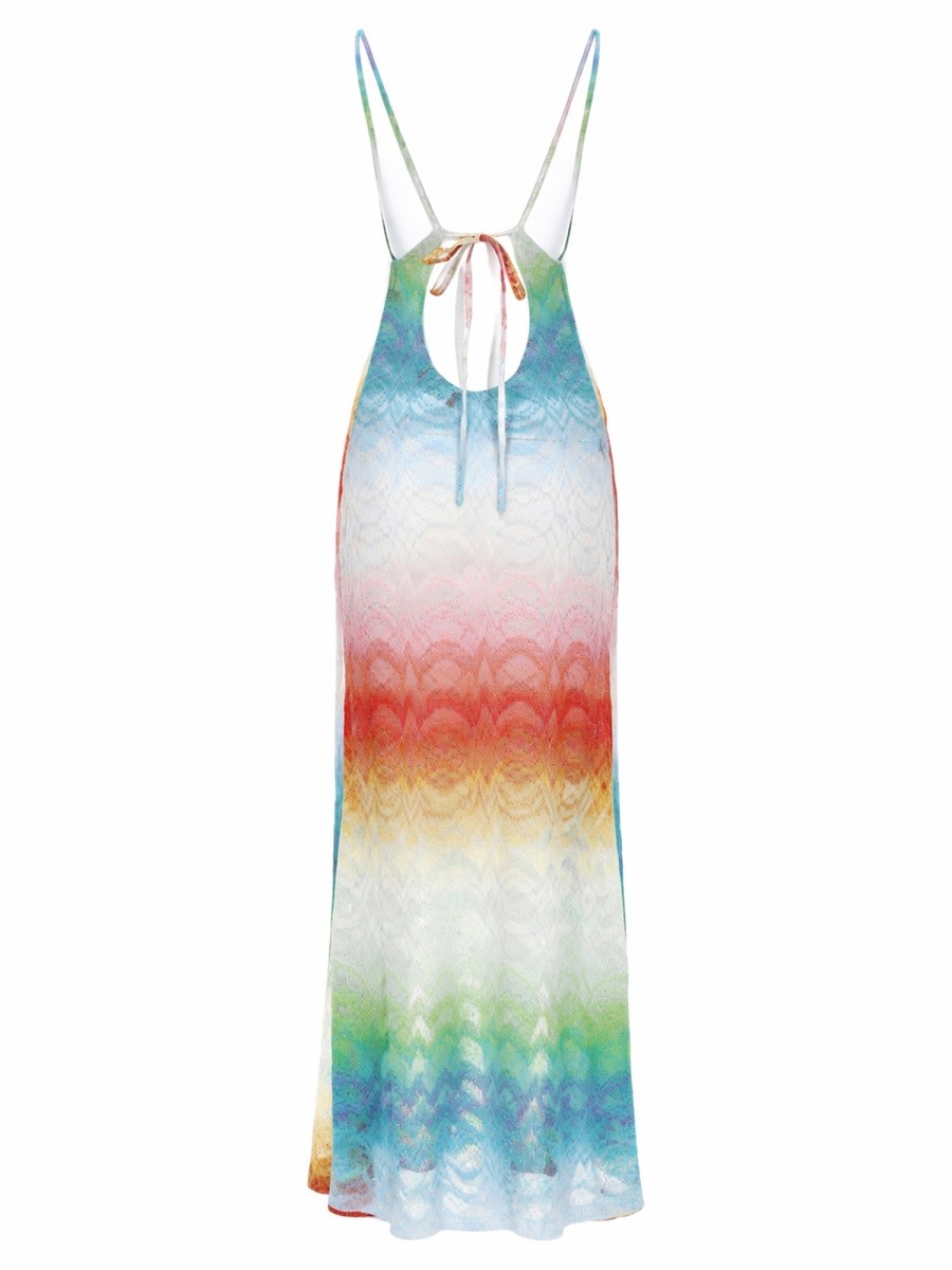 Missoni Women's Abito Lungo Copricostume Multicolor