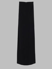 CO Women's Abito Lungo in Viscosa Black
