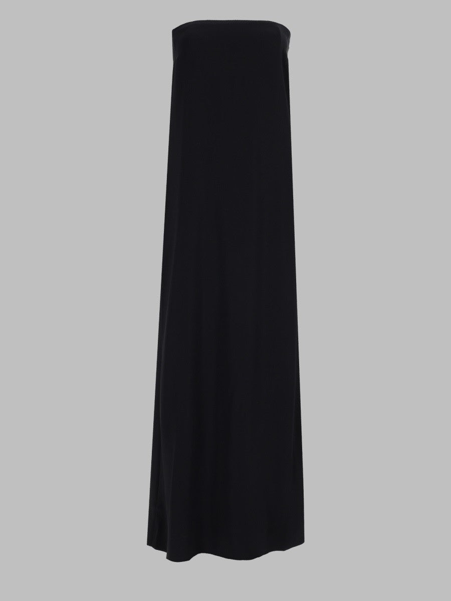 CO Women's Abito Lungo in Viscosa Black