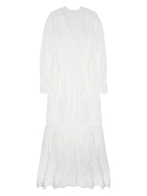 Mc2 Saint Barth Women's Abito Lungo Sylvia White