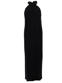 Nude Women's Abito Maxi in Cotone Black