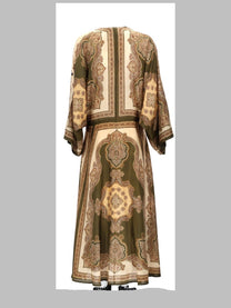 Zimmermann Women's Abito Midi Tunica Mahon Multicolor