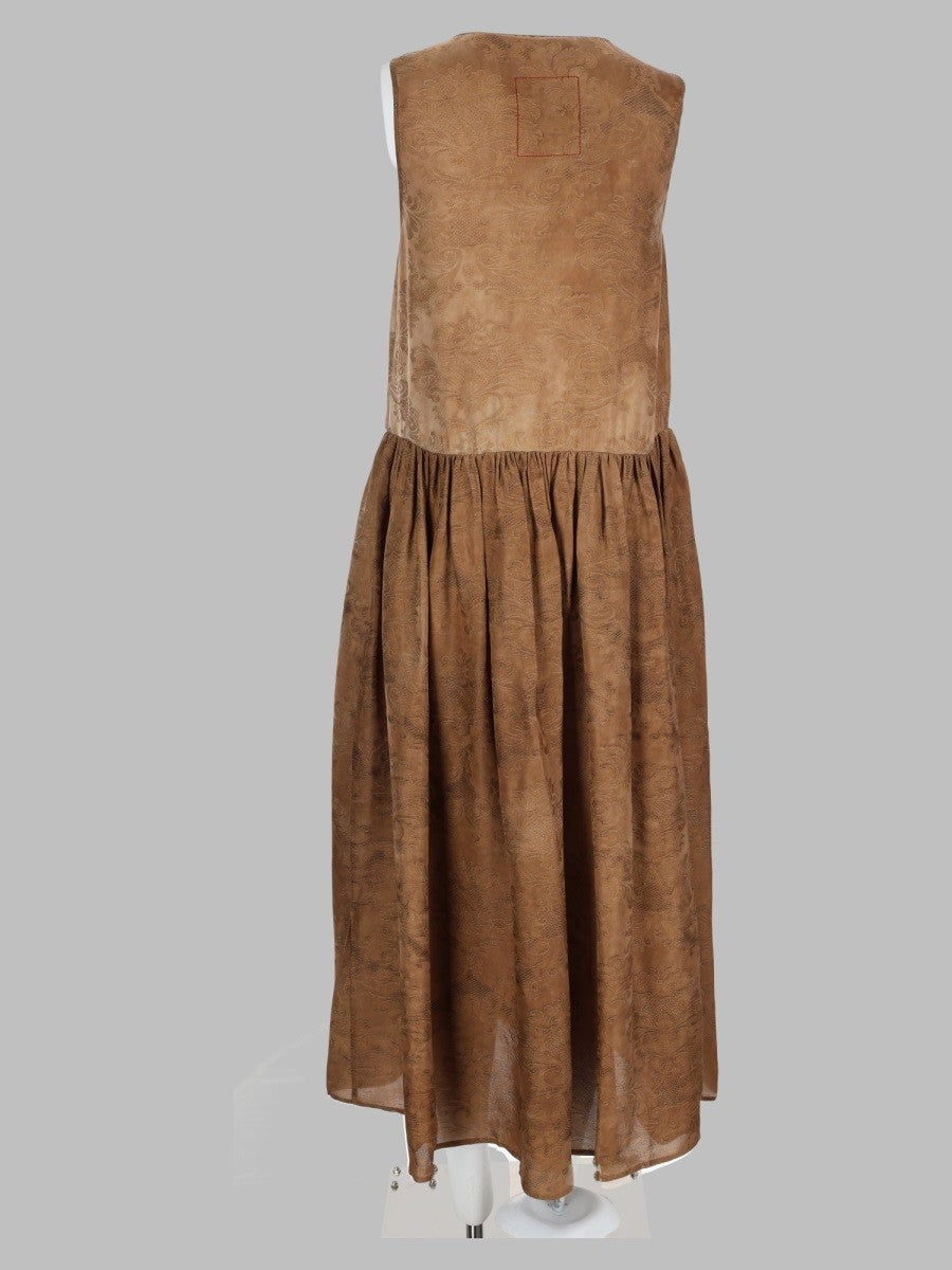 Uma Wang Women's Abito Midi Adral Yellow