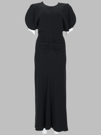 Victoria Beckham Women's Abito Midi Bela Black