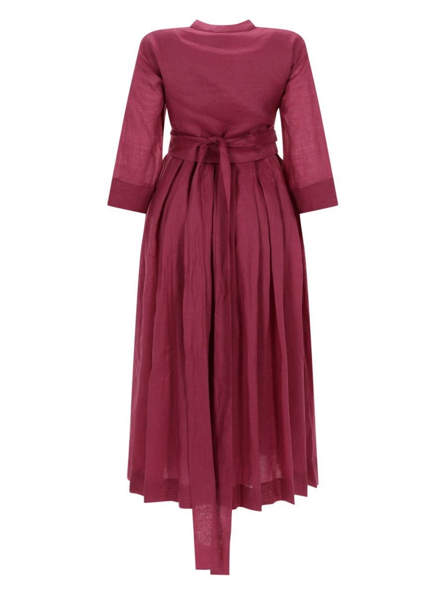 S MAX MARA Women's Abito Midi Camilla Red