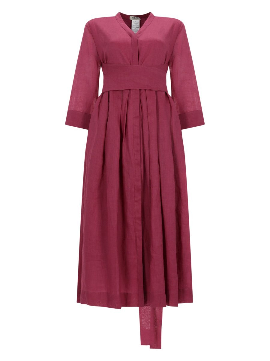 S MAX MARA Women's Abito Midi Camilla Red