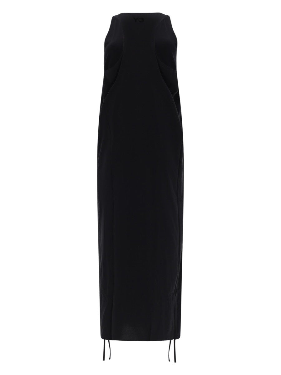 Y-3 Women's Abito Midi Racer Cinch Black