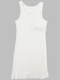 Maison Margiela Women's Abito Mini Costine Taped White