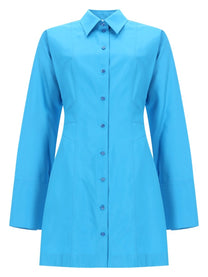 Fendi Women's Abito Mini in Viscosa Blue
