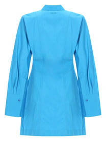 Fendi Women's Abito Mini in Viscosa Blue